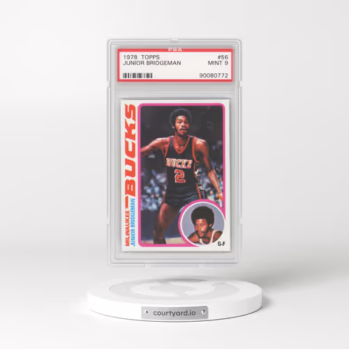1978 Topps #56 Junior Bridgeman (PSA 9 MINT)