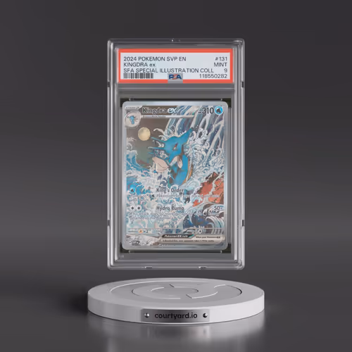 2024 Pokémon Svp EN-SV Black Star Promo #131 Kingdra EX - Holo Shrouded Fable Special Illustration C