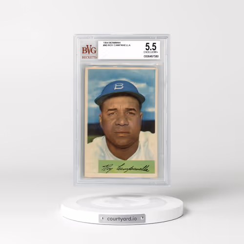 1954 Bowman #90 Roy Campanella (BVG 5.5 EX+)