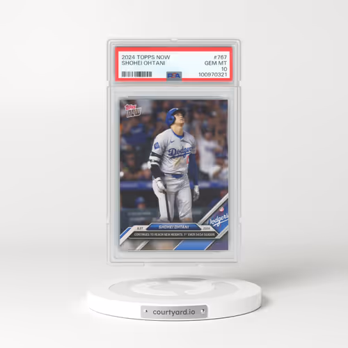2024 Topps Now #767 Shohei Ohtani (PSA 10 GEM MINT)