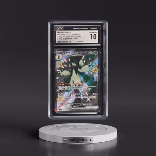 2023 Shiny Treasure ex #321/190 Meowscarada ex - Shiny Super Rare Holo (CGC 10 GEM MINT)