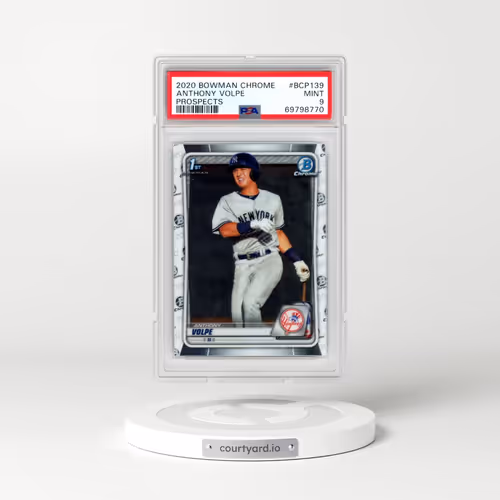 2020 Bowman Chrome Prospects #BCP139 Anthony Volpe (PSA 9 MINT)