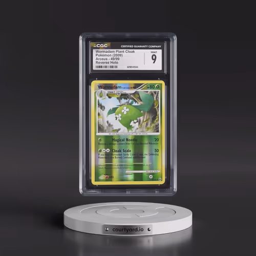 2009 Arceus #49/99 Wormadam Plant Cloak - Reverse Holo (CGC 9 MINT)
