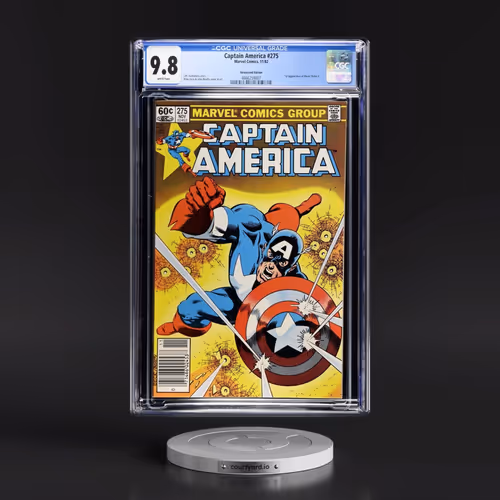 Captain America #275 CGC 9.8 White Pages (Marvel Comics, 11/82) - Newsstand Edition Universal