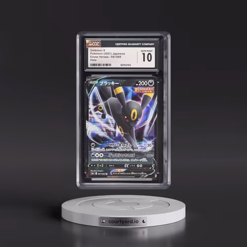2021 Eevee Heroes #047/069 Umbreon V - Holo (CGC 10 GEM MINT)