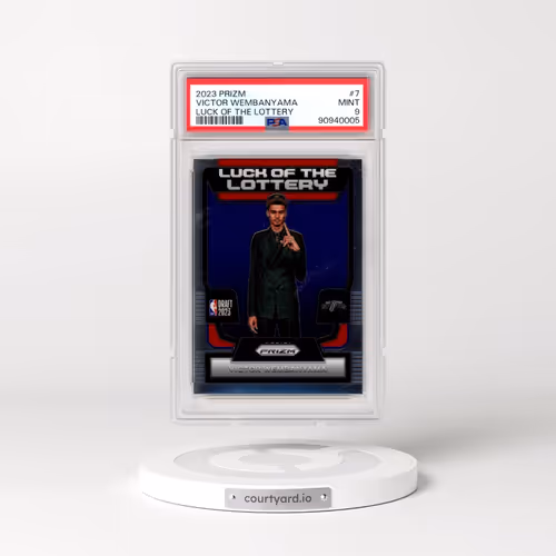 2023 Panini Prizm Luck of the Lottery #7 Victor Wembanyama (PSA 9 MINT)