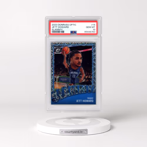2023 Panini Donruss Optic Slammy! #15 Jett Howard (PSA 10 GEM MINT)