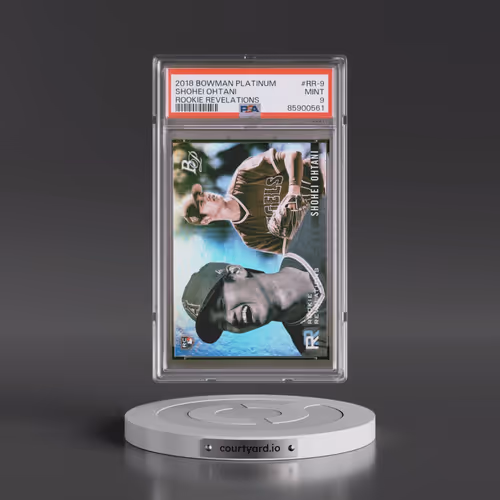 2018 Bowman Platinum Rookie Revelations #RR-9 Shohei Ohtani (PSA 9 MINT)