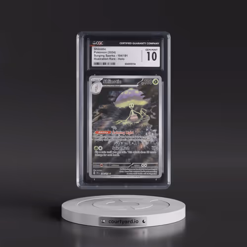 2024 Pokémon Ssp EN-Surging Sparks #194 Shiinotic - Illustration Rare (CGC 10 GEM MINT)