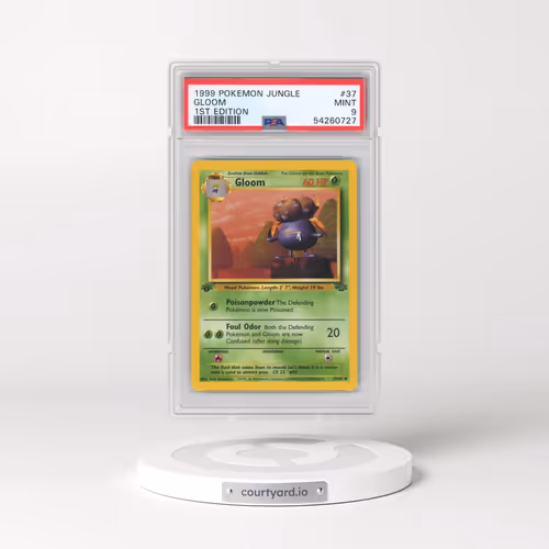 1999 Pokémon Jungle #37 Gloom - 1st Edition (PSA 9 MINT)