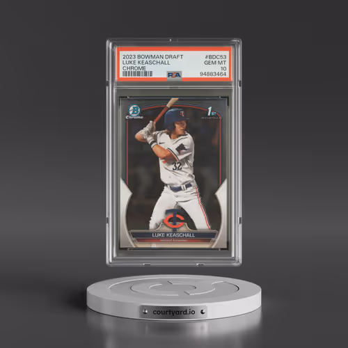 2023 Bowman Draft #BDC53 Luke Keaschall - Chrome (PSA 10 GEM MINT)