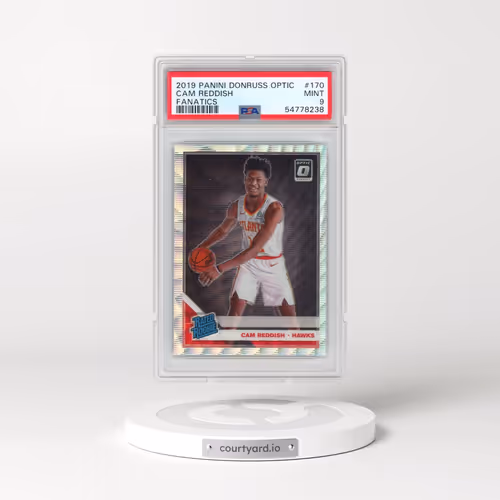 2019 Panini Donruss Optic #170 Cam Reddish - Fanatics (PSA 9 MINT)