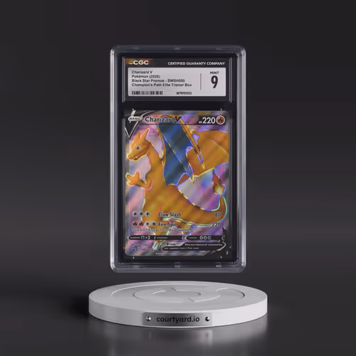 2017 Black Star Promos - Sword & Shield #SWSH050 Charizard V - Champion's Path Elite Trainer Box (Ho