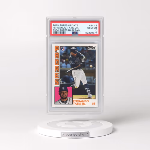 2019 Topps Update 1984 Topps Baseball #84-8 Fernando Tatis Jr. (PSA 10 GEM MINT)