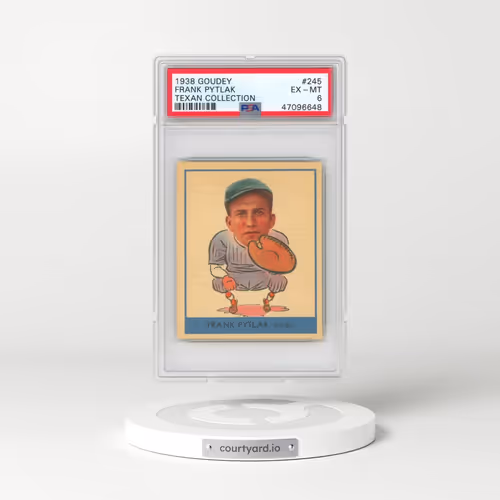 1938 Goudey #245 Frank Pytlak (PSA 6 EX-MT)