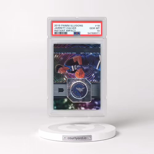 2019 Panini Illusions Instant Impact #18 Jarrett Culver (PSA 10 GEM MINT)