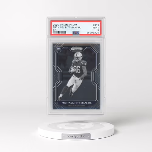 2020 Panini Prizm #333 Michael Pittman Jr. - Variation (PSA 9 MINT)