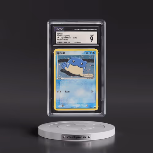 2006 EX Legend Maker #65/92 Spheal - Reverse Holo (CGC 9 MINT)