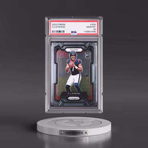 2023 Panini Prizm #339 CJ Stroud (PSA 10 GEM MINT)