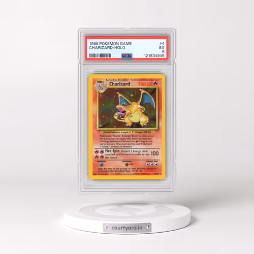 1999 POKEMON GAME #4 CHARIZARD-HOLO