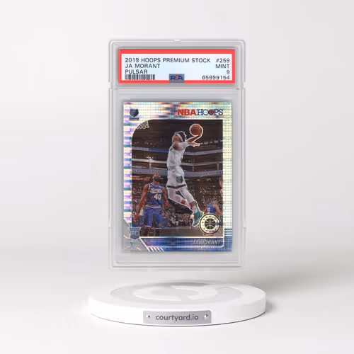 2019 Panini Hoops Premium Stock #259 Ja Morant - Pulsar (PSA 9 MINT)