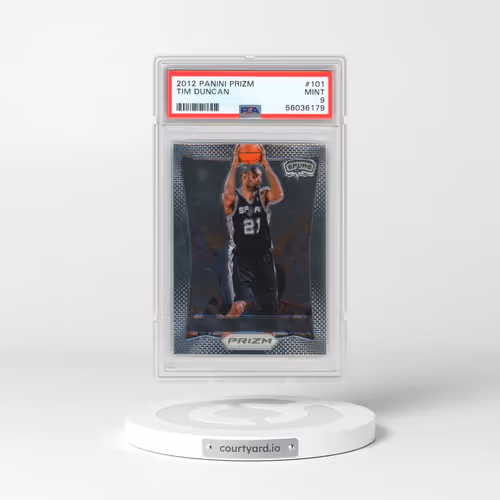 2012 Panini Prizm #101 Tim Duncan (PSA 9 MINT)