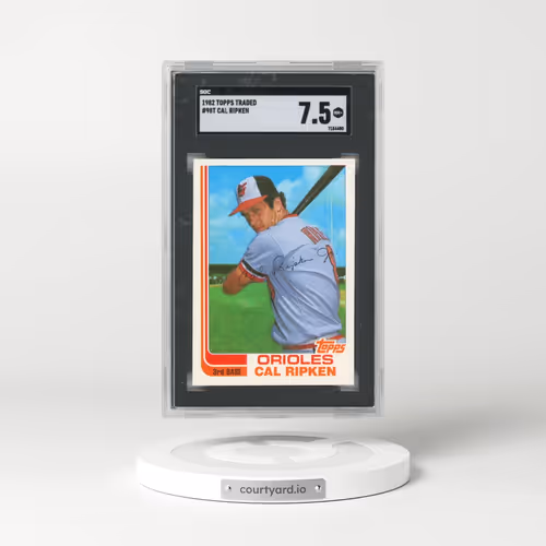 1982 Topps Traded #98T Cal Ripken (SGC 7.5 NM+)