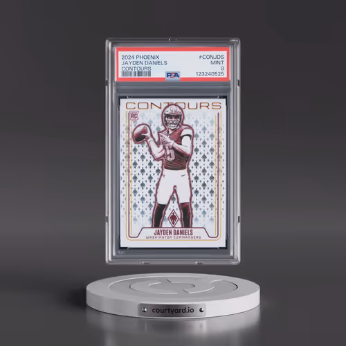 2024 Panini Phoenix Contours #CONJDS Jayden Daniels (PSA 9 MINT)