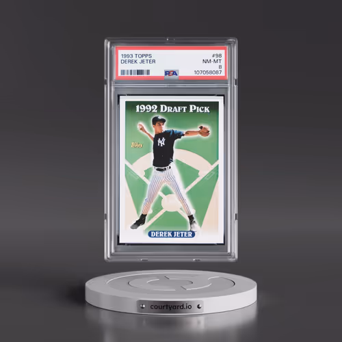 1993 Topps #98 Derek Jeter (PSA 8 NM-MT)