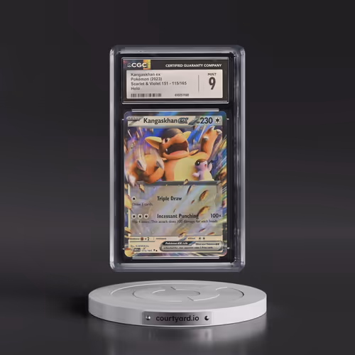 2023 Scarlet & Violet 151 - MEW EN #115/165 Kangaskhan ex (CGC 9 MINT)