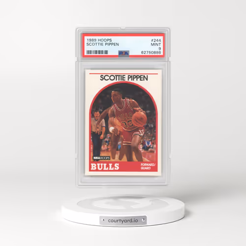 1989 Hoops #244 Scottie Pippen (PSA 9 MINT)