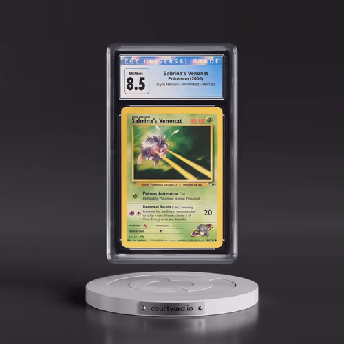 2000 Gym Heroes #96/132 Sabrina's Venonat (CGC 8.5 NM-MT+)