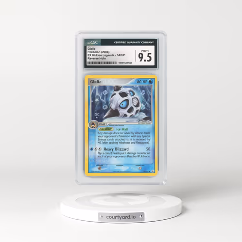 2004 EX Hidden Legends #34 Glalie - Holo (CGC 9.5 MINT+)