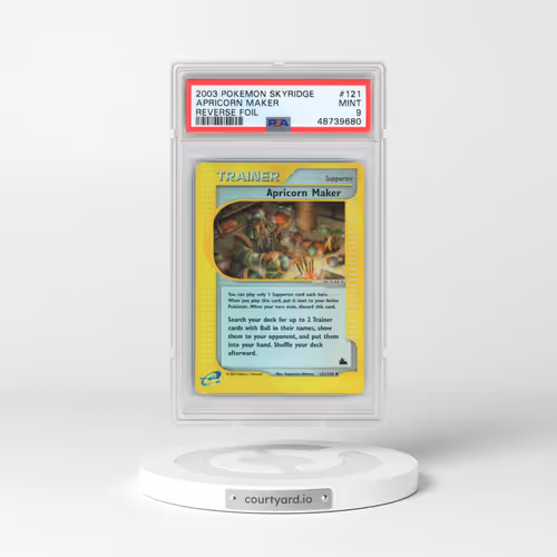 2003 Pokémon Skyridge #121 Apricorn Maker - Reverse Foil (PSA 9 MINT)