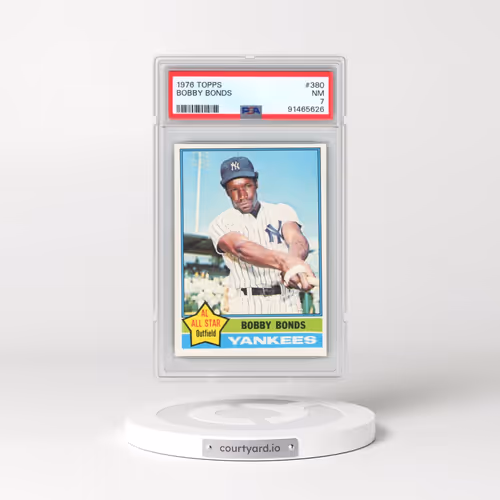 1976 Topps #380 Bobby Bonds (PSA 7 NM)