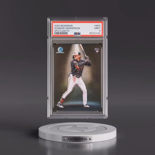 2023 Bowman Spotlights #BS5 Gunnar Henderson (PSA 9 MINT)