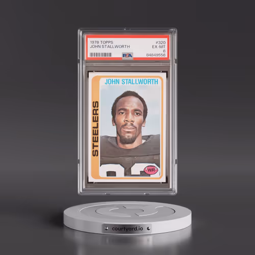 1978 Topps #320 John Stallworth (PSA 6 EX-MT)