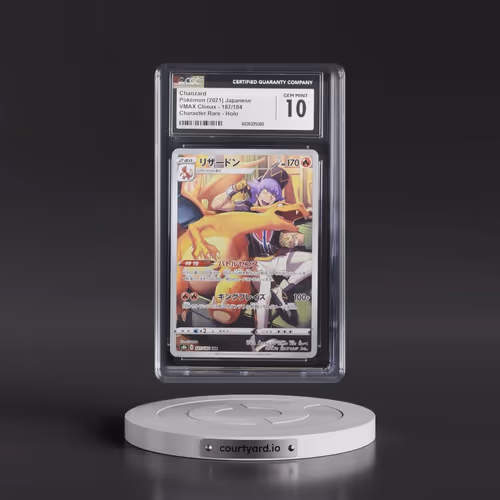 2021 VMAX Climax #187/184 Charizard - Character Rare Holo (CGC 10 GEM MINT)