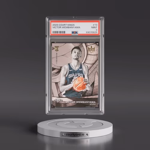 2023 Panini Court Kings #73 Victor Wembanyama (PSA 9 MINT)