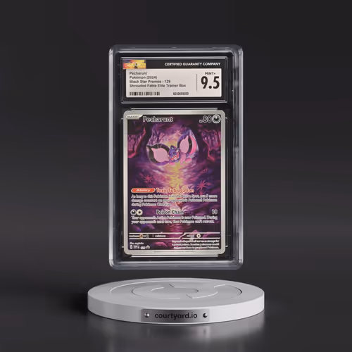 2023 Black Star Promos - Scarlet & Violet SVP EN #129 Pecharunt - Shrouded Fable ETB Holo (CGC 9.5 M