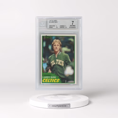 1981 Topps #4 Larry Bird (BGS 7 NM)