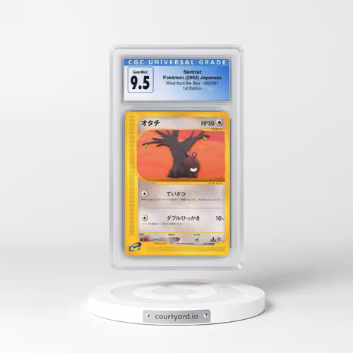 2002 Wind from the Sea #065/087 Sentret - 1st Edition (CGC 10 GEM MINT)