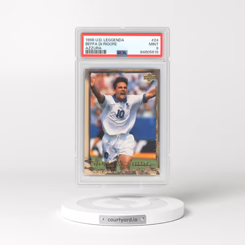 1998 Upper Deck Leggenda Azzura #24 Beffa DI Rigore (PSA 9 MINT)