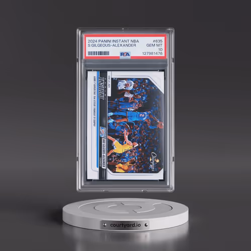 2024 Panini Instant NBA #635 Shai Gilgeous-Alexander (PSA 10 GEM MINT)