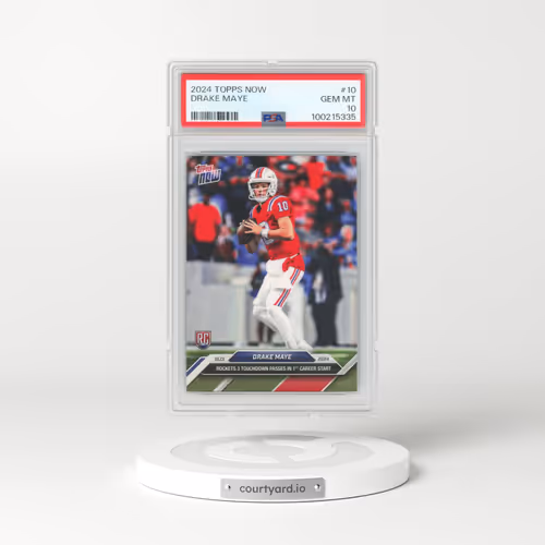 2024 Topps Now #10 Drake Maye (PSA 10 GEM MINT)