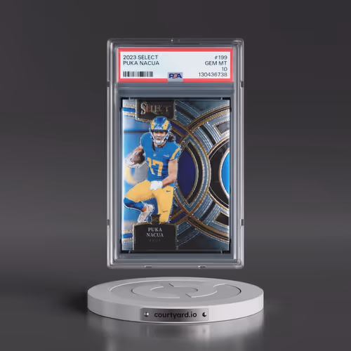 2023 Panini Select #199 Puka Nacua (PSA 10 GEM MINT)