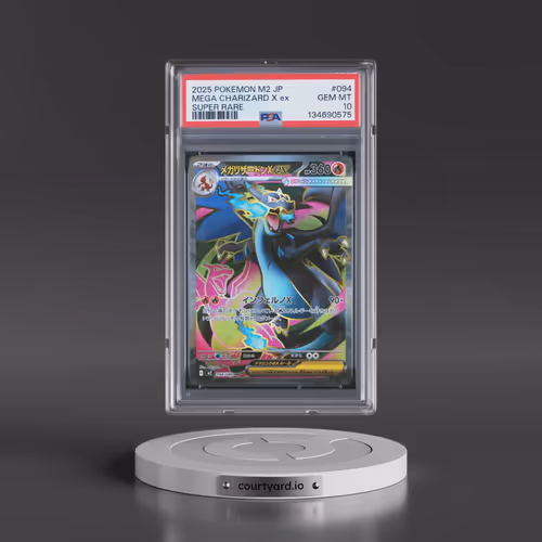 2025 Pokémon M2-Inferno X #094 Mega Charizard X EX - Holo Super Rare (PSA 10 GEM MINT)