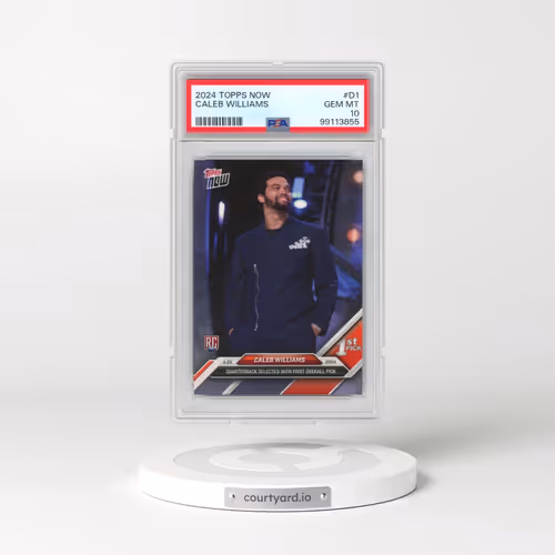 2024 Topps Now #D1 Caleb Williams (PSA 10 GEM MINT)