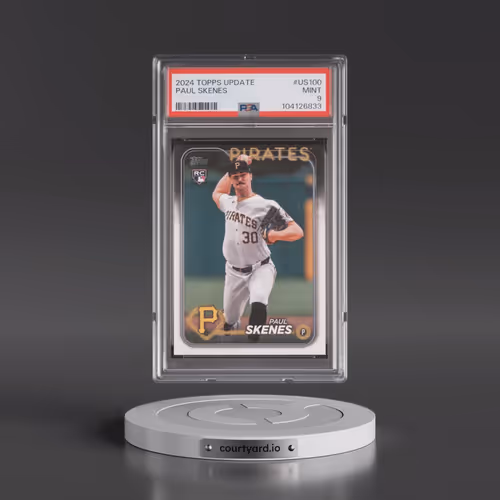 2024 Topps Update #US100 Paul Skenes (PSA 9 MINT)