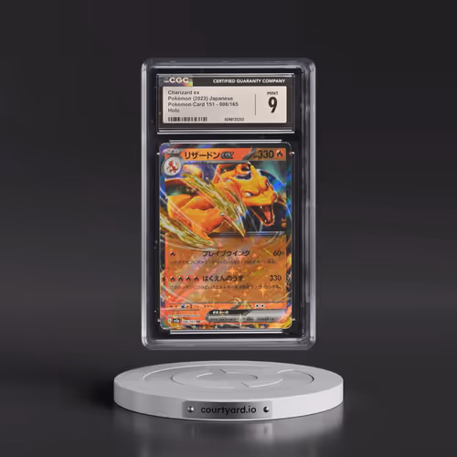 2023 Pokémon Card 151 #006/165 Charizard ex - Holo (CGC 9 MINT)